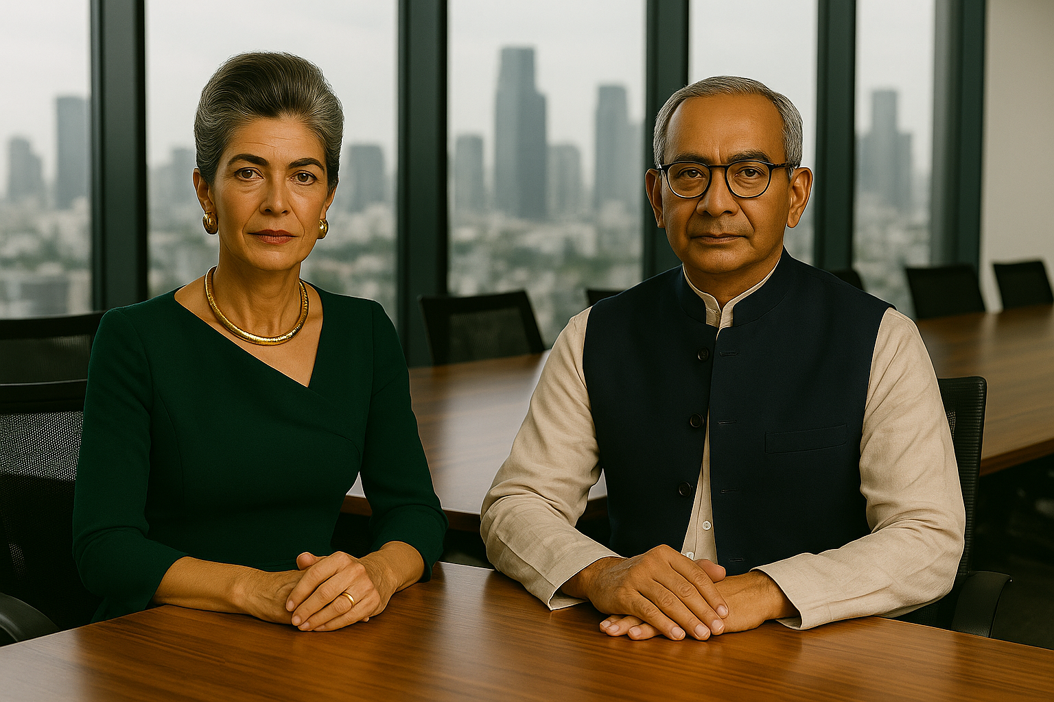 STG co-chairs Alessandra Bianchi and Rahim Ahmed