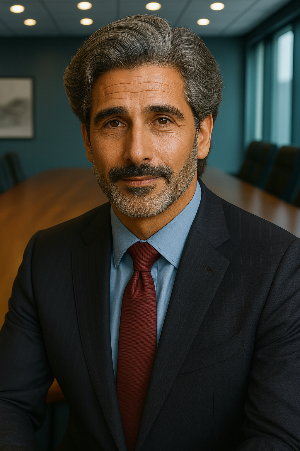 Portrait of Lucas Mendes, Brazilian Board Co-Chair
