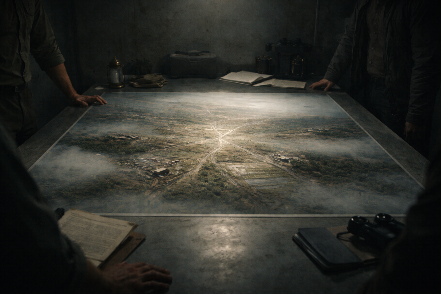 Operational map table — structured decision space and governed prioritization