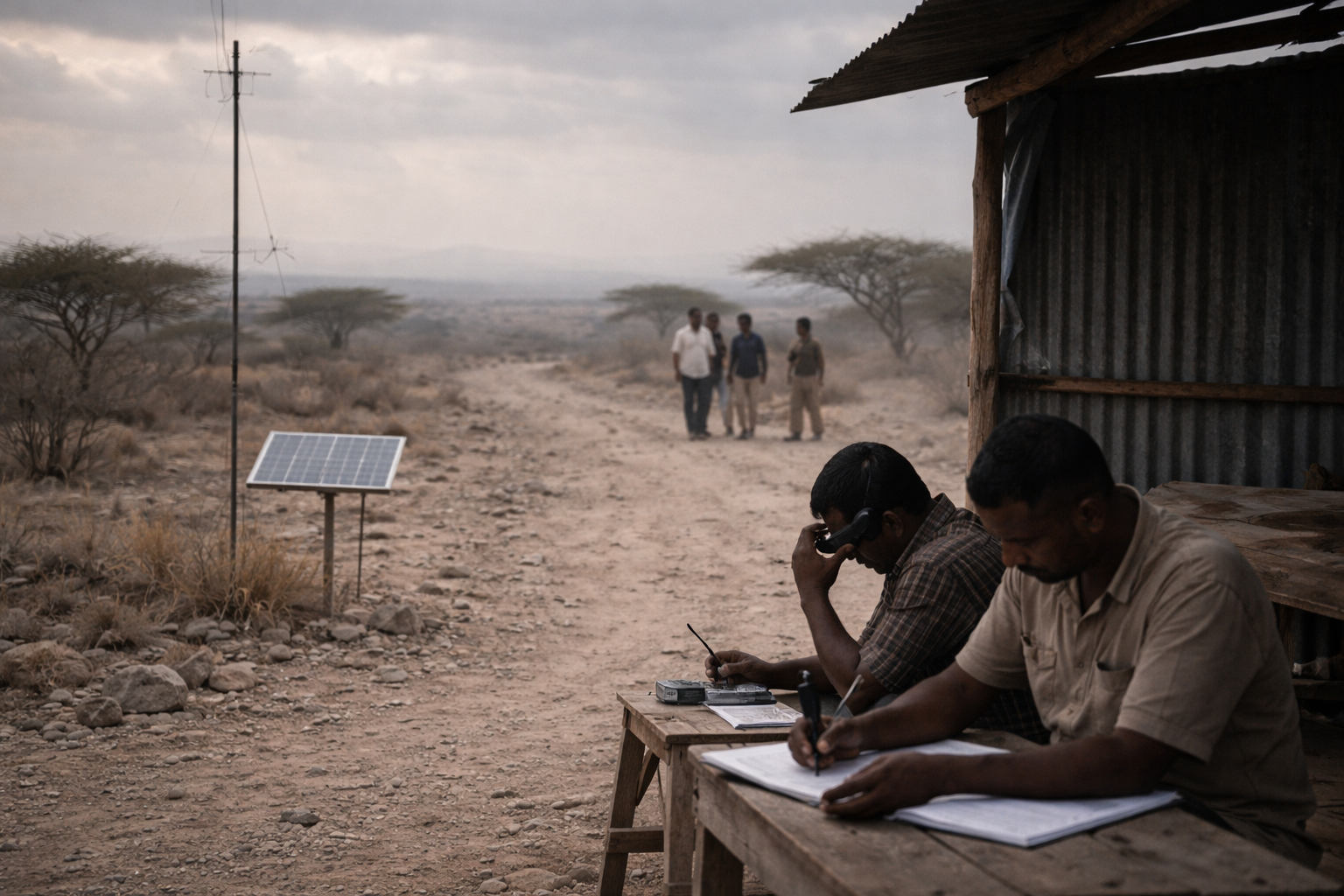 Visibility is power: coordination depends on fragile connectivity and partial reporting